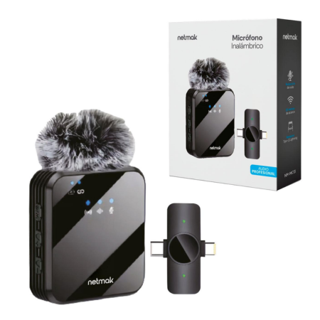 MICROFONO CORBATERO NM-MC13 NETMAK TIPO C