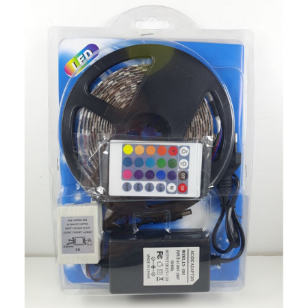 TIRA DE LED 5M RGB 50x50 CON CONTROL