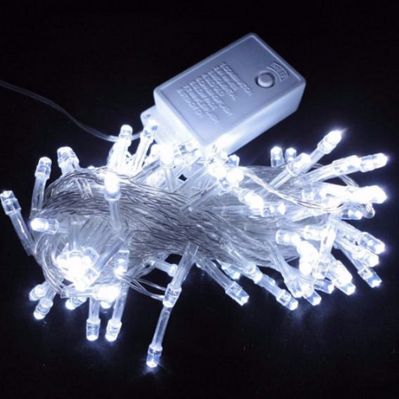 LUCES 100 LED BLANCA