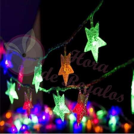 LUCES NAVIDAD MULTICOLOR ESTRELLA