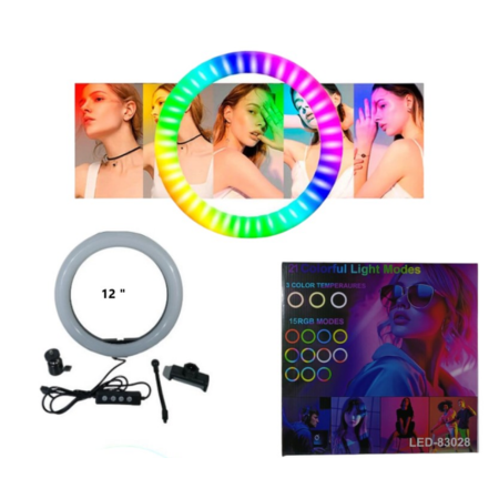 ARO DE LED 12PLG RGB 83028