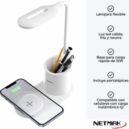 LAMPARA FLEXIBLE C/CARG INAL NETMAK NM-CL13