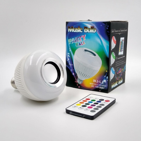 FOCO RGB MUSIC PARTY C/ CONTROL