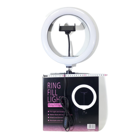 ARO DE LED BLANCO 26 CM SIN TRIPODE