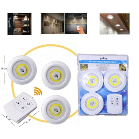 SET PLACARD X3 LUCES