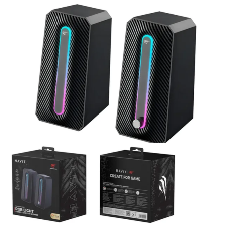 PARLANTE DE ESCRITORIO HAVIT SK216 2.0 USB/AUX