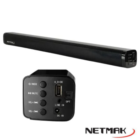 BARRA DE SONIDO NM-SYNPHONY 74CM USB/AUX/BT/OPTICO