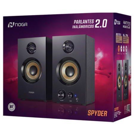 PARLANTE BT SPYDER NOGA 2.1 20W