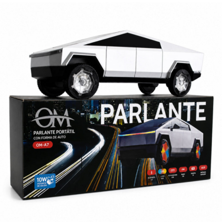 PARLANTE BT OM-A7 CYBERTRUCK 10W USB/TF/AUX