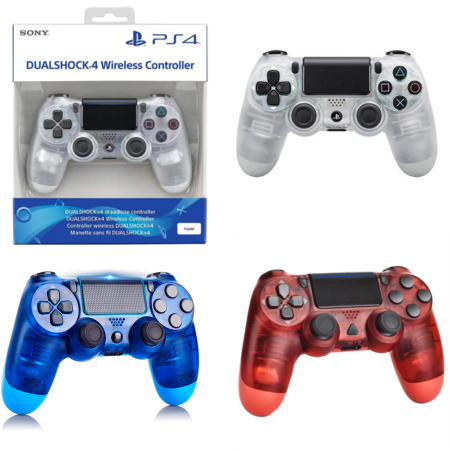 JOYSTICK PS4 TRANSPARENTES