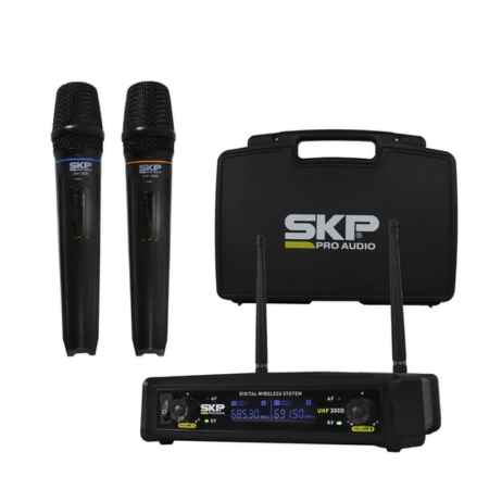 MICROFONO INAL UHF DOBLE SKP UHF-300D
