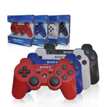 JOYSTICK PS3 SONY NEGRO Y COLORES