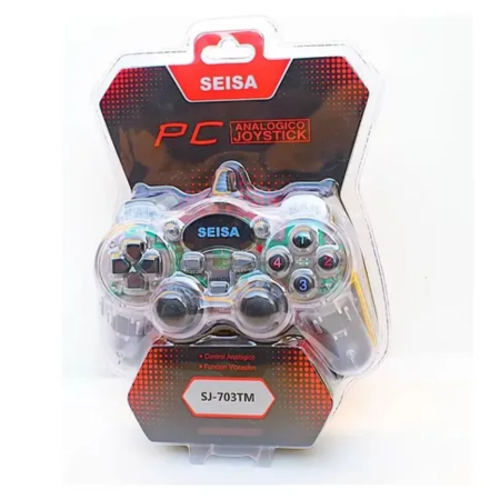 JOYSTICK DE PC TRANSPARENTE SEISA SJ703TM