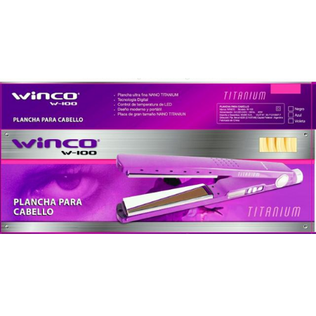 PLANCHA DE PELO WINCO W100