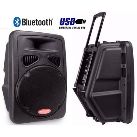 BAFLE 15PLG WINCO W1928 BT/AUX/SD/USB/XLR 450W