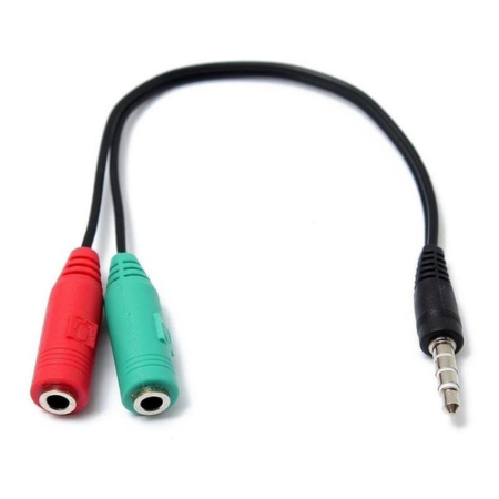 CABLE ADAPTADOR PLUG MACHO A 2 HEMBRAS NOGA