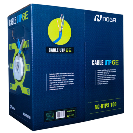 CABLE DE RED UTP3 CATEGORIA 6 305M NOGA