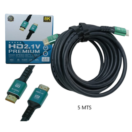 CABLE HDMI REFORZADO 8K 5M